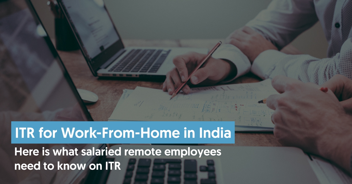 ITR for Work-From-Home in India