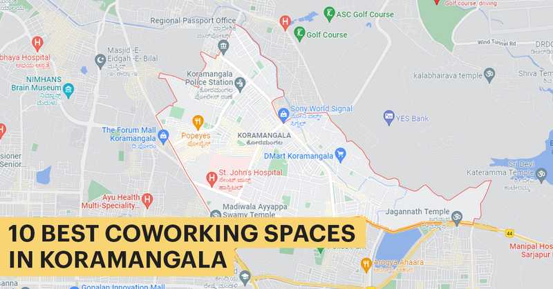 Excellent co-working spaces to work from in and around Koramangala [2024]