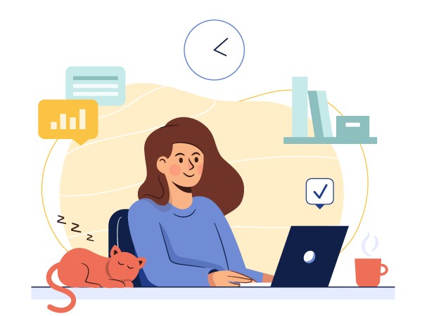 Lesser shuttling between home and work